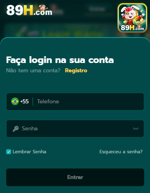 Login premium na 89h.com